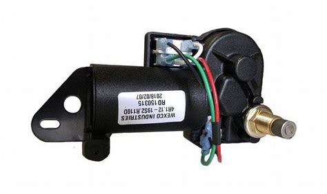 Autotex Wiper Motor24v1 12 Shaft 2 Speed 4r124 19s2r110d