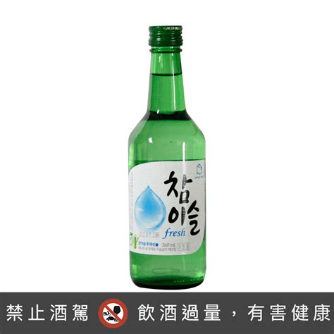 【韓國真露】fresh 原味燒酒 169（360ml） 富興米店