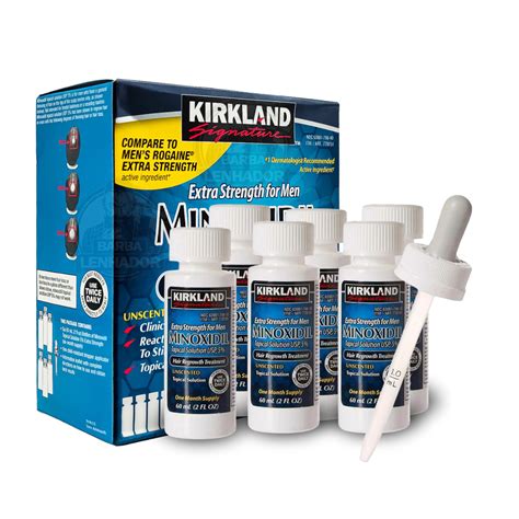 Minoxidil Kirkland 5 Crescimento Capilar Em 6 Meses