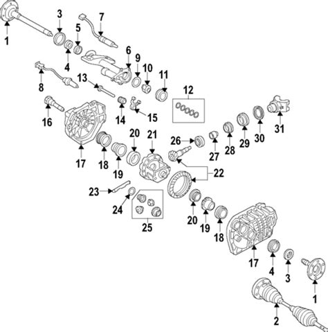 Chevy Rear Axle Diagram Rear Axle For Chevrolet Si