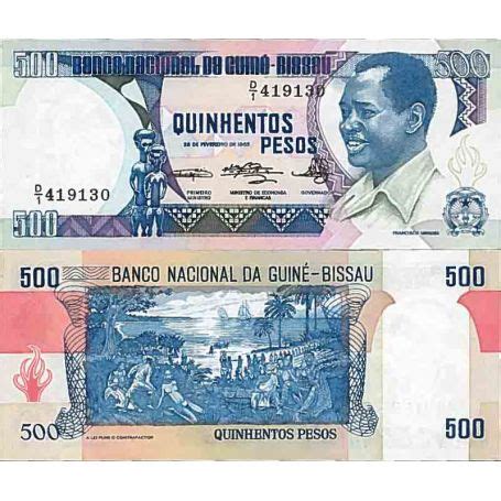 Banknote Collection Guinea Bissau Pick N Pesos