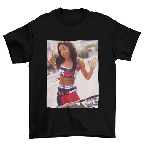 Aaliyah Tommy Hilfiger Unisex T Shirt H310511 Etsy