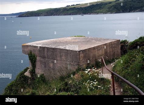 One Of The Two Searchlight Positions At Brownstone Battery A Ww2