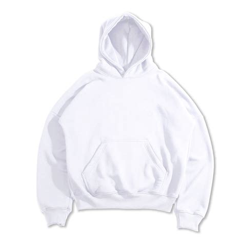 Jual Oversized Boxy Hoodie White Shopee Indonesia