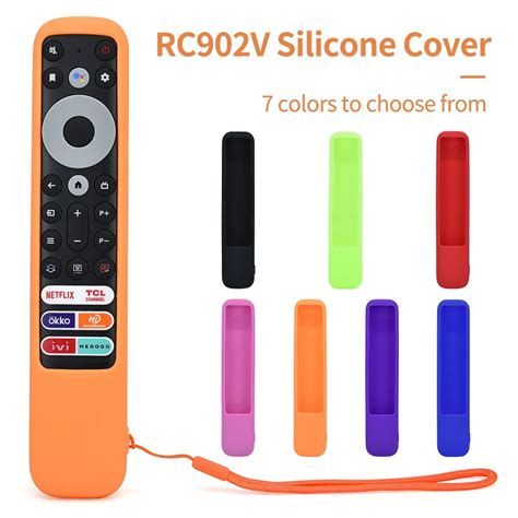 Silicone Cover Case For Tcl C C C X Smart Tv Remote Control