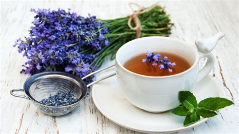 Necesitas relajarte Prueba esta deliciosa infusión de lavanda con