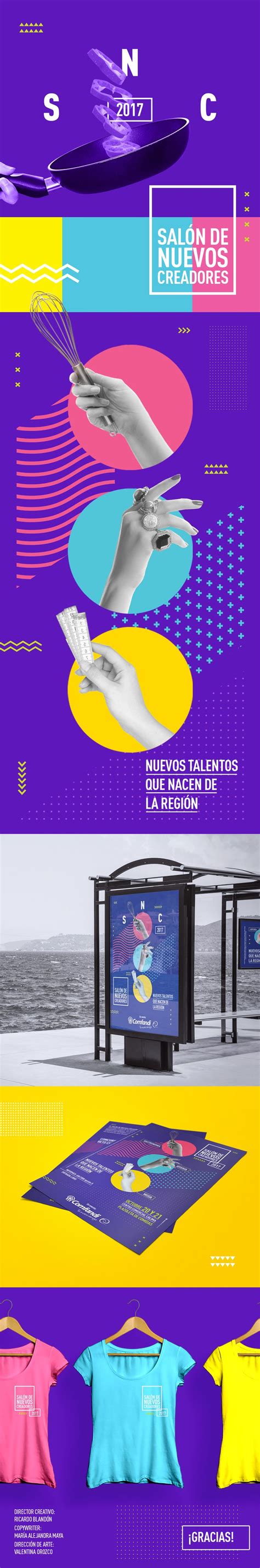 Echa Un Vistazo A Este Proyecto Behance“propuesta Snc Salón De Nuevos Creadores ”