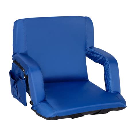 Freeport Park Chaise De Stade Inclinable Avec Accoudoirs Et Rangement