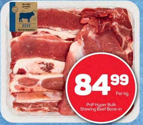 Pnp Hyper Bulk Stewing Beef Bone In Offer At Pick N Pay Hypermarket