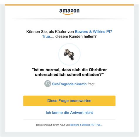 Amazon So Kommen Das Wei Ich Nicht Antworten Bei Produktfragen