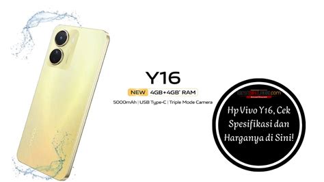 Hp Vivo Y Cek Spesifikasi Dan Harganya Di Sini