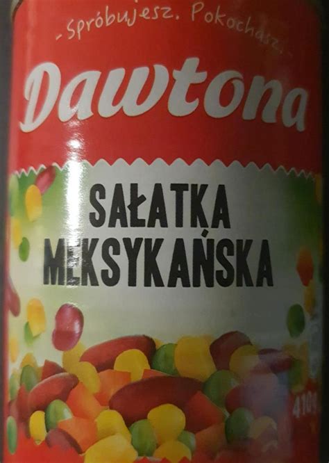 Salatka Meksyka Ska Dawtona Kalorie Kj A Nutri N Hodnoty