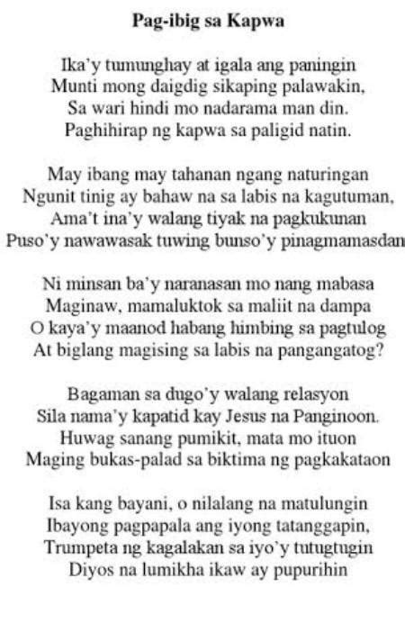 Sumulat Ng Tradisyunal Na Tula Tungkol Sa Pag Ibig Brainly Ph