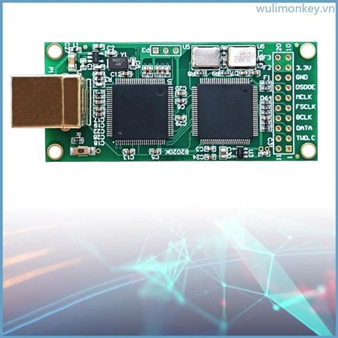 Wu Amanero Dsd512 Pcm384 Combo384 Mô đun Giao Diện Kỹ Thuật Số Đầu Ra