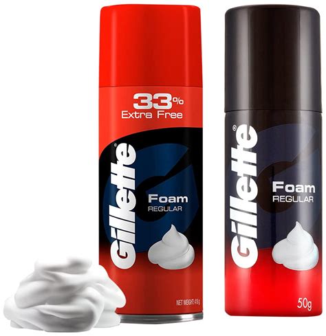 Gillette Classic Regular Pre Shave Foam G With Extra Free