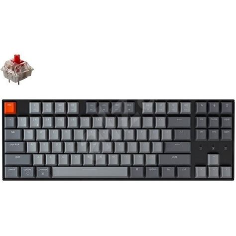 Herní klávesnice Keychron K TKL Gateron Hot Swappable Red Switch Aukro