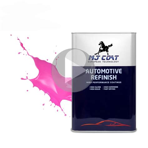 Purplish Red Pearl Toyota 040 White Auto Paint 2k Solid Color Top Coat ...