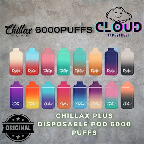 Original Chillax Plus Puffs Disposable Pods Rechargable Lazada Ph