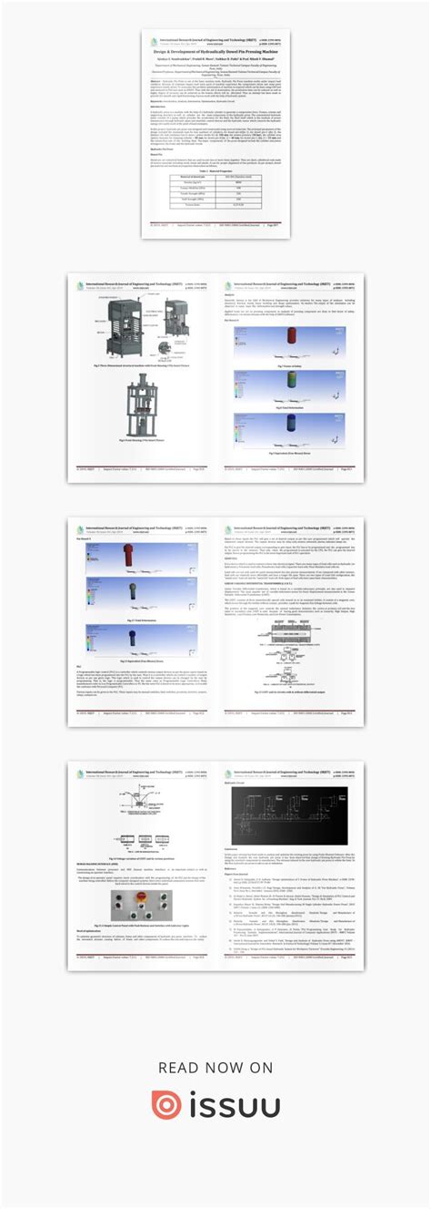 Irjet Design And Development Of Hydraulically Dowel Pin Pressing Machine