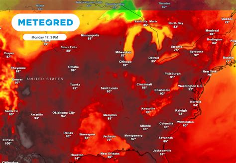 Strong Storms In The Central Us While The East Endures A Record