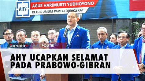 Ahy Beri Ucapan Selamat Atas Terpilihnya Prabowo Gibran Sebagai