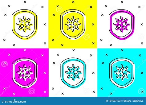 Two Color Immune System Vector Icon From Human Body Parts Concept