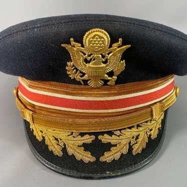 Vintage US Army Major / LT Colonel Uniform Dress Cap … - Gem