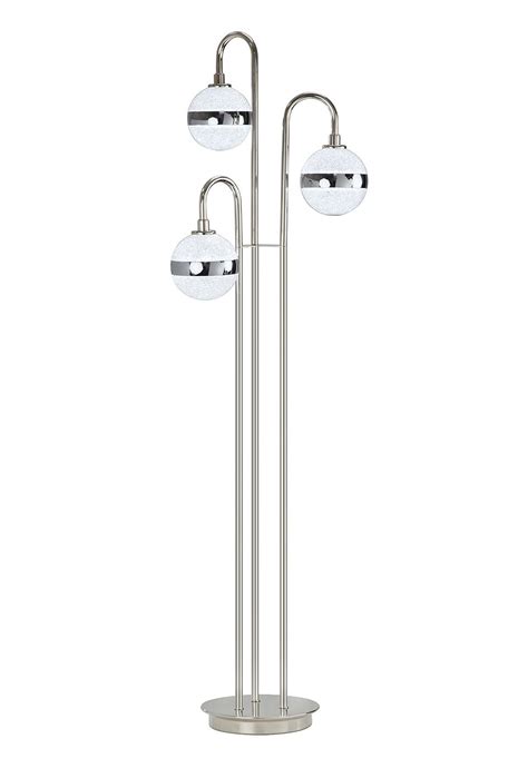 Lighting Floor Lamps Cracked Glass Floor Lamp 60 H At Istyle Furniture