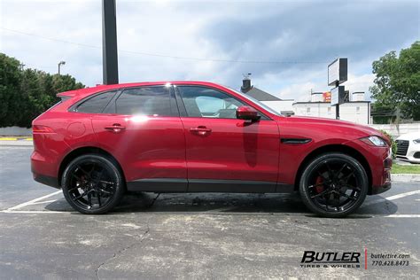 Jaguar F Pace With 22in Savini SV F5 Wheels View Additiona Flickr