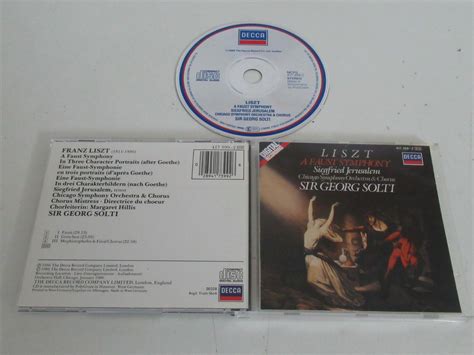 Liszt Chicago Symphony Orchestra Chorus Sir Georg Solti A Faust