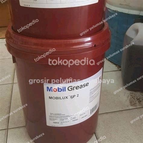 Jual Mobilux Grease EP 2 Pail Import Kota Surabaya Grosir Pelumas