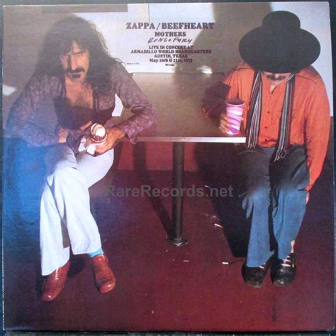 Frank Zappamothers Bongo Fury 1975 Us Live Lp