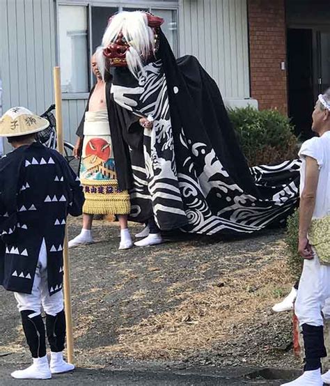 白鷹町下山の新獅子頭獅子宿燻亭7