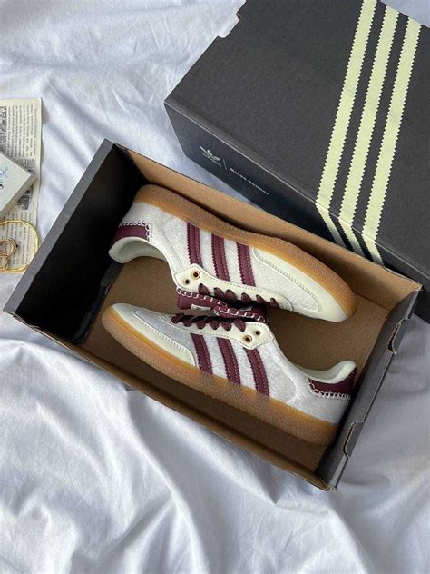 Adidas Wales Bonner X Samba Pony Cream White