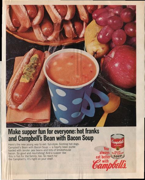 Campbell S Bean With Bacon Soup Make Supper Fun For Everyone With Hot