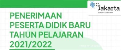 Panduan PPDB DKI Jakarta 2021 Yang Dibuka Mulai Hari Ini 7 Juni 2021