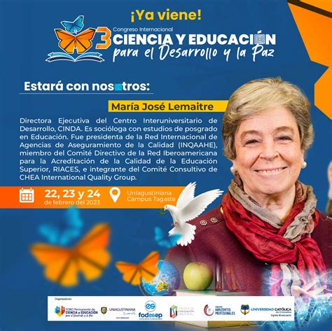 Participa En El 3er Congreso Internacional De Ciencia Y Educación Para El Desarrollo Y La Paz