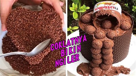 Kue Coklat Yang Bikin Ngiler Dan Resep Dekorasi Kue Coklat Enak YouTube