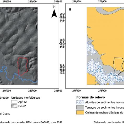 A Terceiro T Xon Da Classifica O Geomorfol Gica Dc Colina