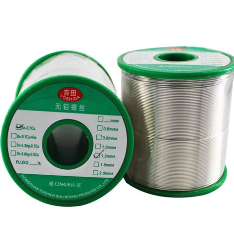 Lead Free Solder Wire With Rohs For Welding Material No Clean Tin