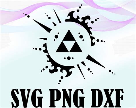 Zelda Triforce Symbol Svg Dxf Png Zelda Svg Dxf Png Etsy