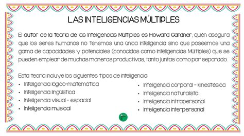 Aprendemos Más Sobre Las Inteligencias Múltiples