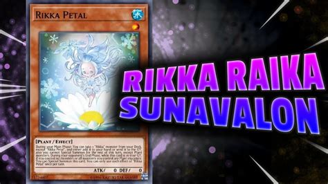 Rikka Raika Sunavalon Petal Card Combo Youtube