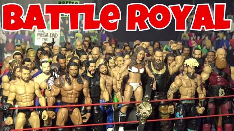 Wwe Figure Battle Royal Match Youtube