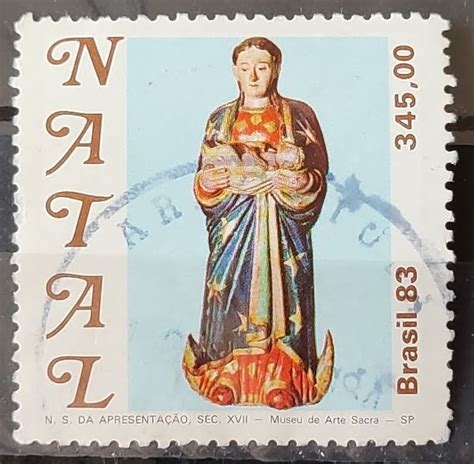 C 1361 Selo Natal Religiao 1983 Circulado 14