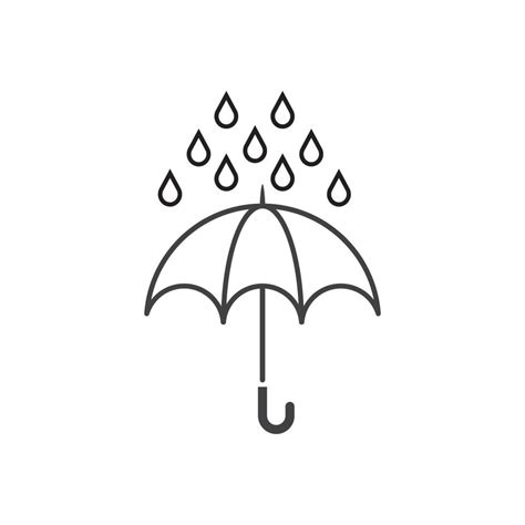 Umbrella Icon Vector Design 17118356 Vector Art At Vecteezy