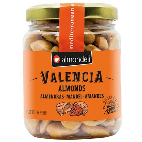 Almondeli Valencia Mandeln ohne Haut geschält 125 g La Dragée