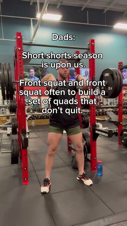 Front Squats For Quads 🏆 Fitness Workout Gym Youtube