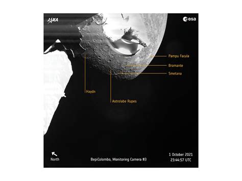 Raumfahrt Sonde Bepicolombo Macht Erste Bilder Des Planeten Merkur