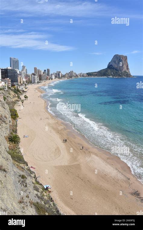 Calpe Beach Alicante Spain Hi Res Stock Photography And Images Alamy